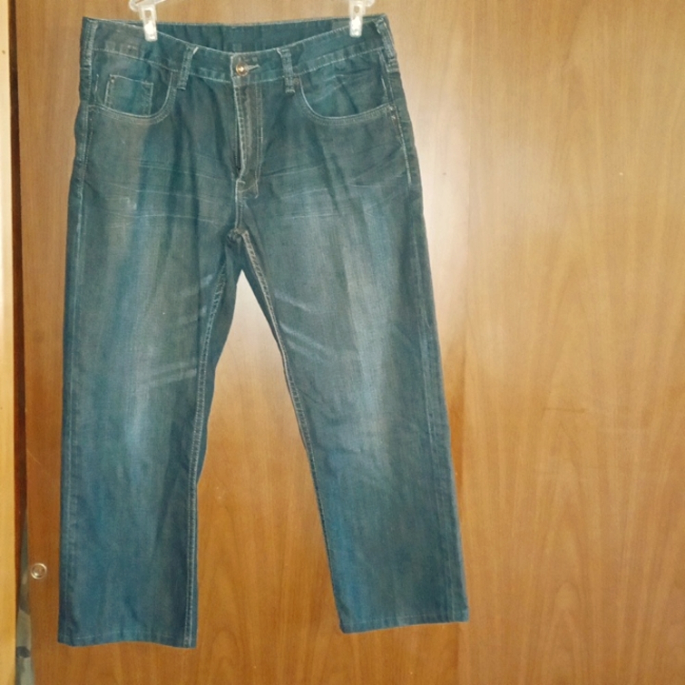 Buffalo David Bitton Six Basic Slim Fit Denim Blu… - image 1